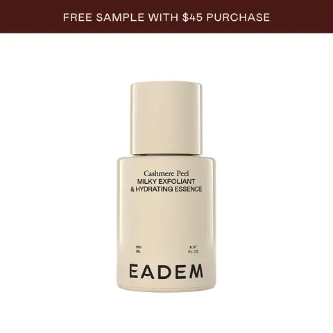 EADEM Cashmere Peel Gentle AHA + PHA Exfoliating Toner with 9% Lactic, Azelaic, Tranexamic Acids Korean Milky Texture for All Skin TypesUndo
