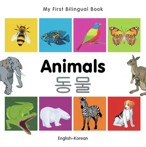 USED Book - My First Bilingual Book-Animals (English-Korean) by Milet Publishing (Board book) - english