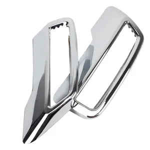Exhaust Pipe Tail Cover 1 pair Car Styling Rear Exhaust Muffler End Pipe Cover Waterproof Durable Cover ABS for Peugeot 3008 5008 20172020