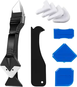 Caulk Remover Tool-3 in 1,Caulking Tool,Grout Removal Tool,Caulk Tool,Caulking Tool Kit,Caulk Removal Tool,for Bathroom,Kitchen,Floor,Window,Sink Joint,Frames Seal