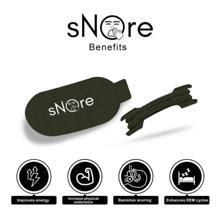 Mouth Tape & Nasal Strips Combo Kit, Anti-Snoring Solution for Better Breathing, Restful Sleep & Increased Endurance, 30-Day Supply for Athletes & Fitness, Beard Friendly, Fitness For Everyone, 30 Days
