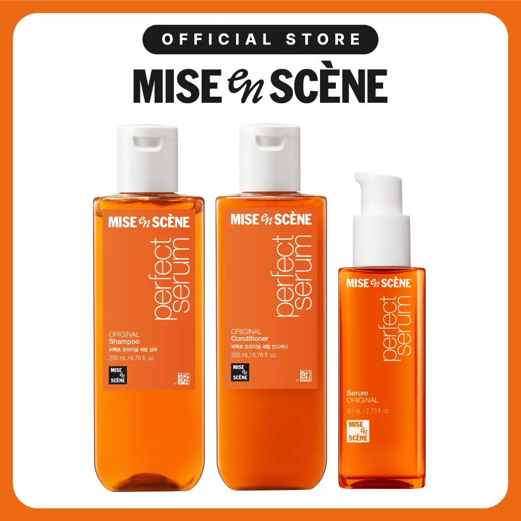 Perfect Serum Original 3-Step Complete Hair Care Trio | Mise En