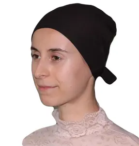 Firdevs Luxury Jersey Hijab Bonnet Underscarf Chocolate Brown