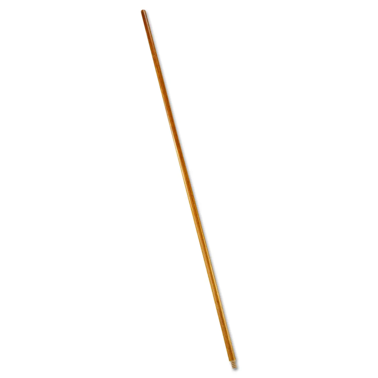 Wooden Threaded-Tip Broom Handle, 0.94" Dia x 60" Natural, Home Care Broom Accessory, Model FG636100LAC