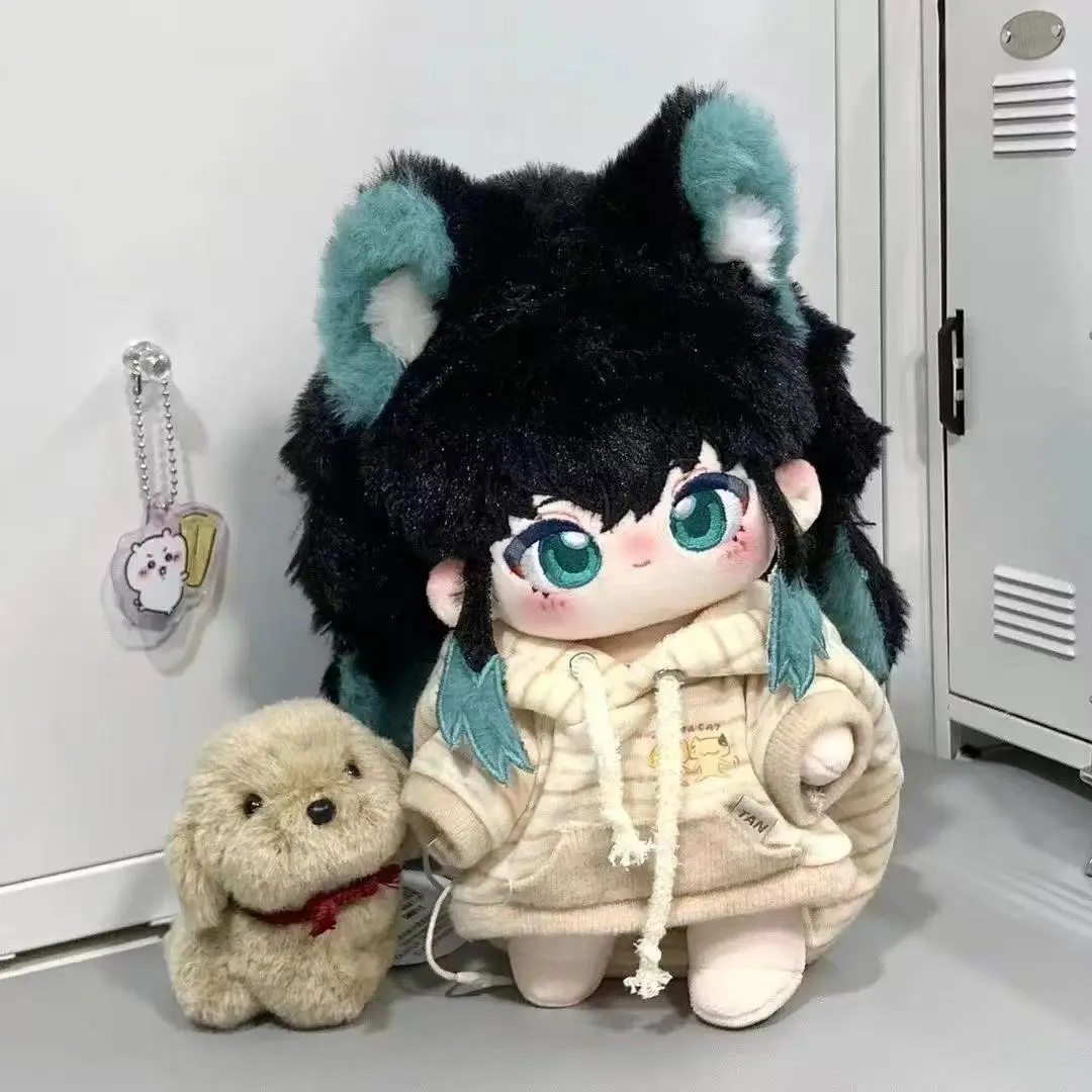 Stuffed 20CM Tokitou Muichirou Plush Dress Up Dolls Toys for Kids Adults Kawaii Anime Demon-slayer Collectible Puppets Xmas Gift