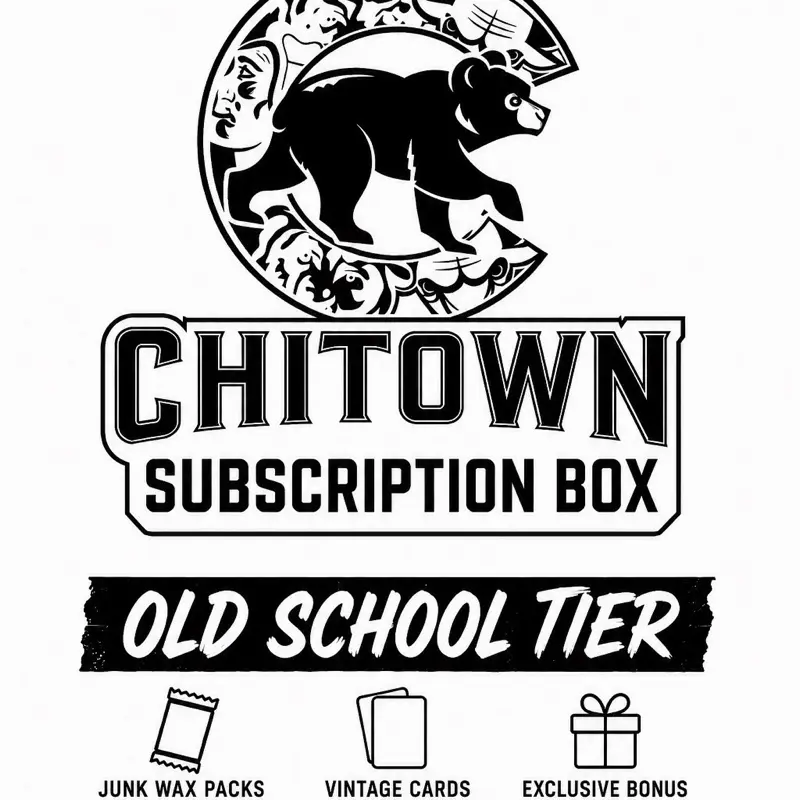 Chitown Old School Tier baseball Subscription Box, Sports Cards Packs, Trade Card Box