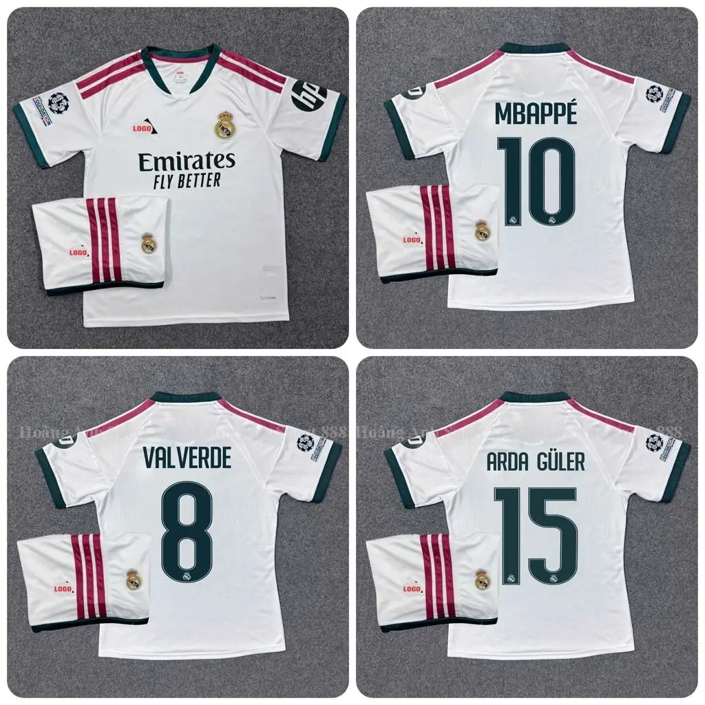 Real Madrid Football Club Kit 2026/2027 Season - High-Quality Polyester Fabric