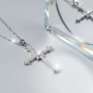 Star Cross Pendant Necklace for Women - Minimalist Light Luxury, Layering Chain - Perfect Gift for Her