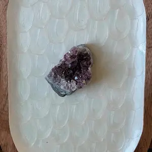 Raw Smoky Amethyst Cluster