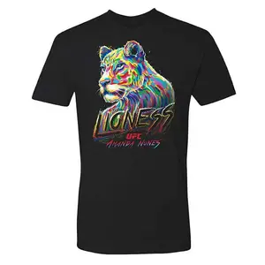 AMANDA Boxer THE LIONESS NUNES LION Boxing New Black Unisex T-SHIRT