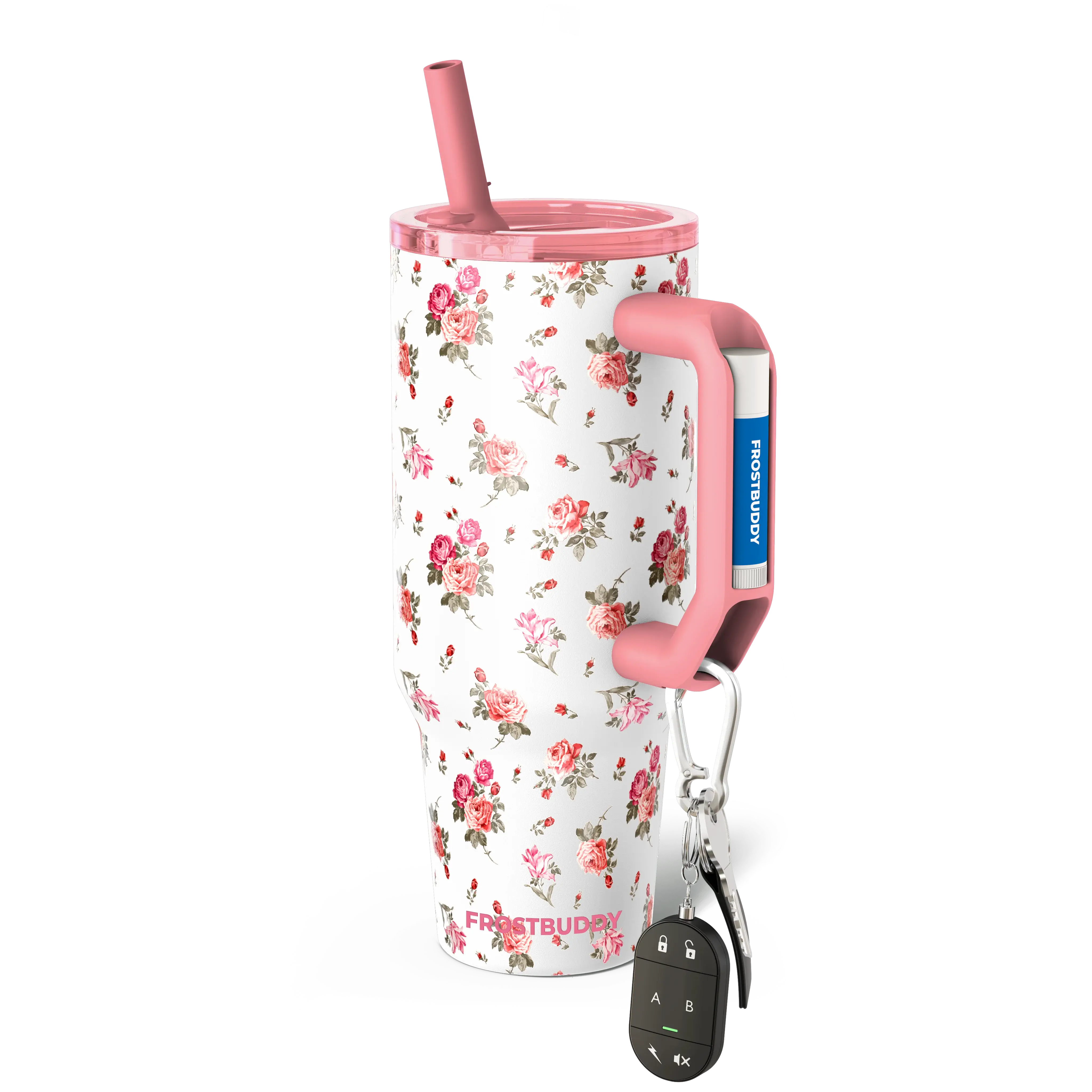 Thicc Buddy 40oz | Pink Floral