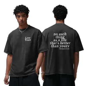 oversized tshirt women Love Yourz Lyrics Graphic t-Shirt VERSION 2, T-shirt, Cotton tshirt swap