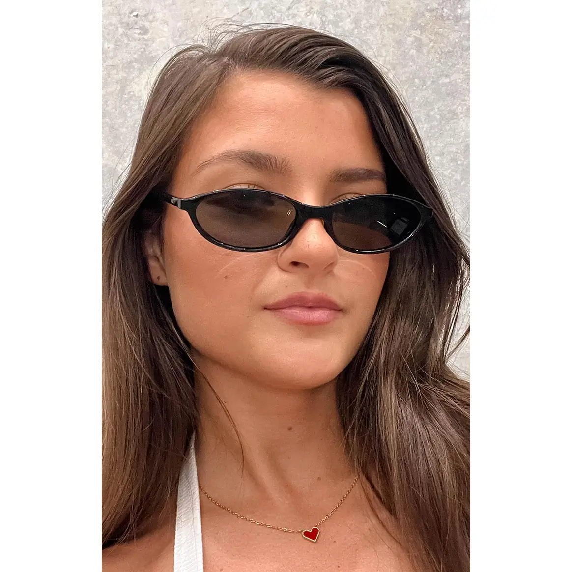 Otra Eyewear Hazel Black Cateye Sunglasses