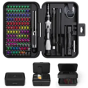 132 in 1 Precision Screwdriver Set with Magnetic Driver Kit Professional Electronics Repair Tool Kit for Computer, PC, Mac-Book, Laptop, Tablet, iPhone, Xbox, Game Console Screwdriver Tool Set