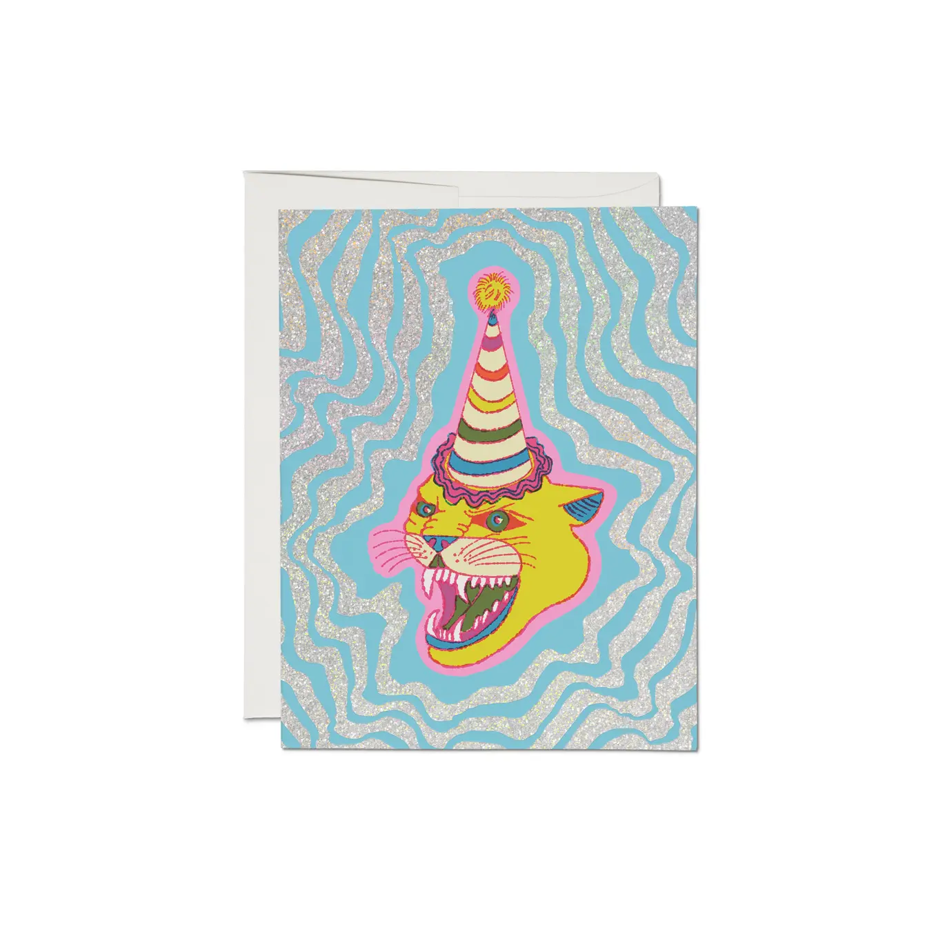 Party Hat Cat Birthday Card