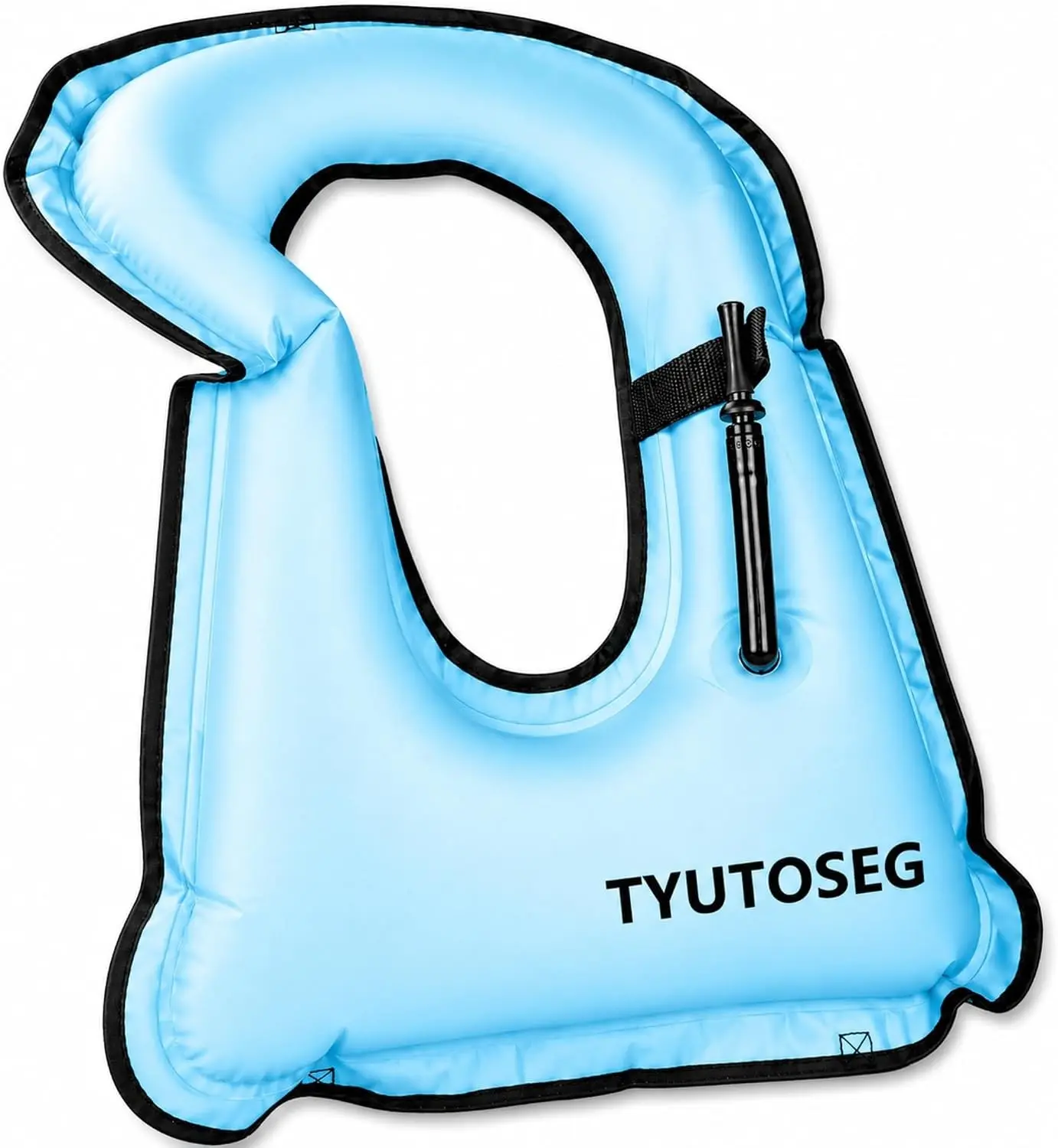 Inflatable Snorkel Vest for Adult, Buoyancy Snorkeling Jackets for Snorkeling Boating, Safety Load Up to 220 Ibs