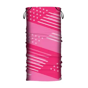 Neck Gaiter w-Ear Loop Soaker Weight - Patriotic