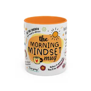 [SALE UP TO 50%] Motivational Coffee Mug for Positive Mindset, 11oz Ceramic Mug, Gift for Her, Positive Vibes, Inspirational Gifts, Daily Affirmation Mug