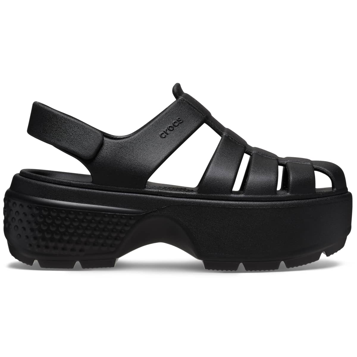 Crocs Adult Stomp Fisherman Sandals, Platform Sandals