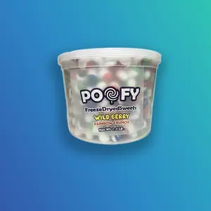 1.2 LB Freeze Dried REGULAR Wild Berry Rainbow Crunch Candy