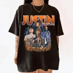[FREESHIP] Justin Lilbieber Bootleg Retro Graphic Tee T-Shirt – Vintage Unisex Streetwear Pop Culture Essential, Trending Fan Gift Idea #lilbieber #bootlegshirt #bootlegtee #fanmerch #popculture #musicfan #bieber