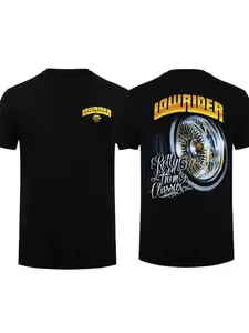 Lowrider - Rollin' on Them Classics,Car Lover Shirt, Racing Shirt,Speed, Style & Performance,Summer T-Shirt Menswear Graphic Design Top Tshirt