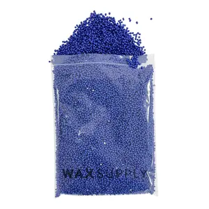 Purple Violet 1lb SAMPLE Creamy Wax Beads (European Formula) (Bulk)  Gentle Pearl hair removal cream waxing kit