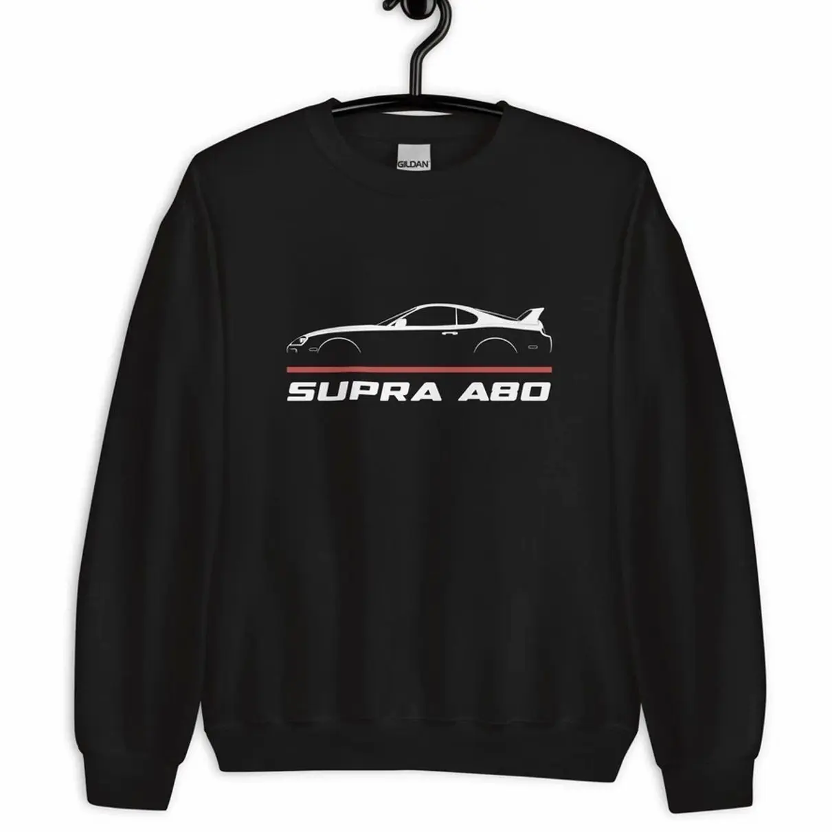 Vintage Classic JDM Supra A80 1993-2002 Car Owners Birthday Gift Silhouette Unisex T-Shirt Sweatshirt Hoodie, Gift for Car Lovers