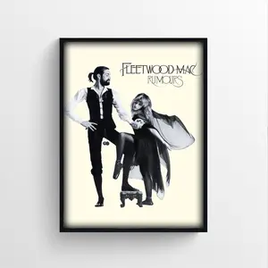 Fleetwood Mac Rumours Album Music Poster Unframed  for Room Aesthetic Art Poster And Wall Art Picture Print Modern Family Bedroom Decor Posters Unframed