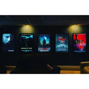 5-PACK Glowbox “World Famous" LED Poster Frames