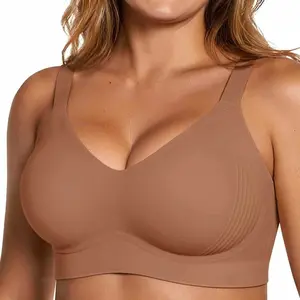 Womens Wireless Seamless Bras Full Coverage Supportive Comfortable Fit for Everyday Wear