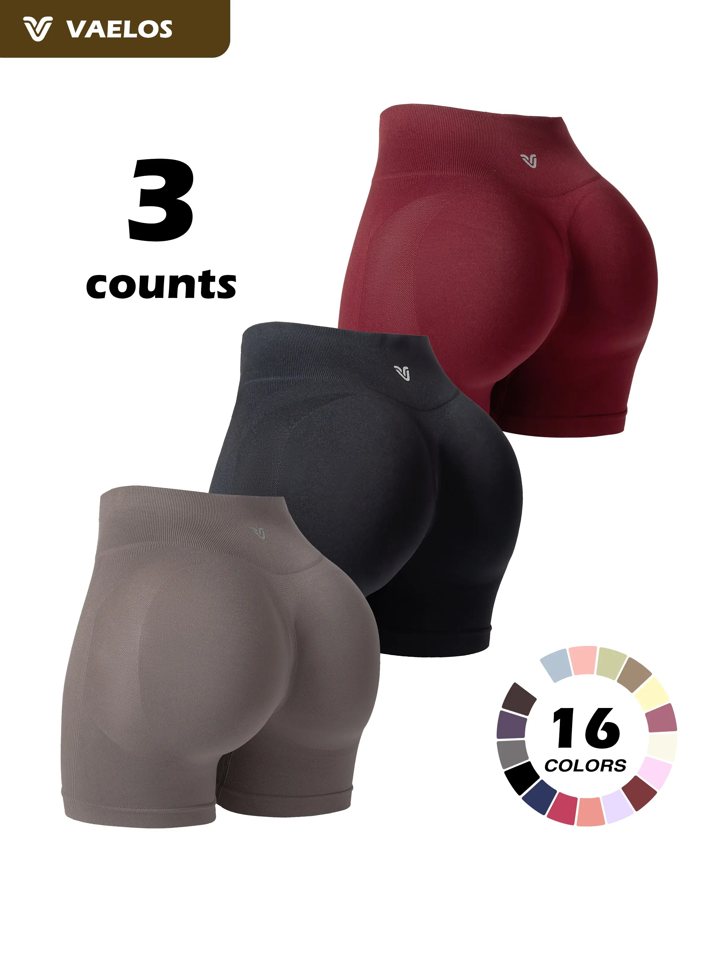 Seamless Shorts for Women, High Waist Scrunch Butt Yoga Shorts, Tummy Control Gym Biker Shorts, Butt Lifting Workout Activewear,summer outfits