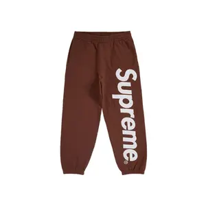 Supreme Men's Satin Applique Sweatpant FW24 Brown, from StockX