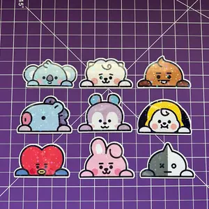 Kpop Peekaboo Sticker Pack - 2 Sizes