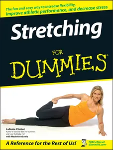 USED-Stretching for Dummies by Chabut, Lareine (Paperback)