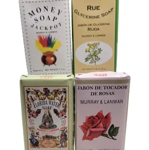 Florida Water, Money, Roses & Rue Scented Cleansing Soaps