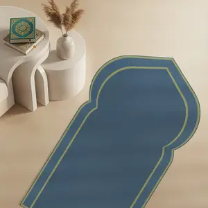 Quantum Prayer Mat in Grayish Lime 30" x 53" | Indoor Grounding Mat for Home, Office, and Work | 15 Ft Cord Included | Conductive Carbon