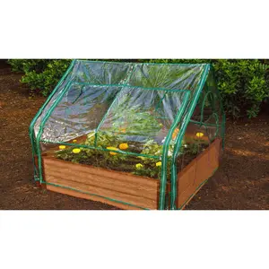 Cold Frame For Raised Bed - The 4 x 4 Greenhouse