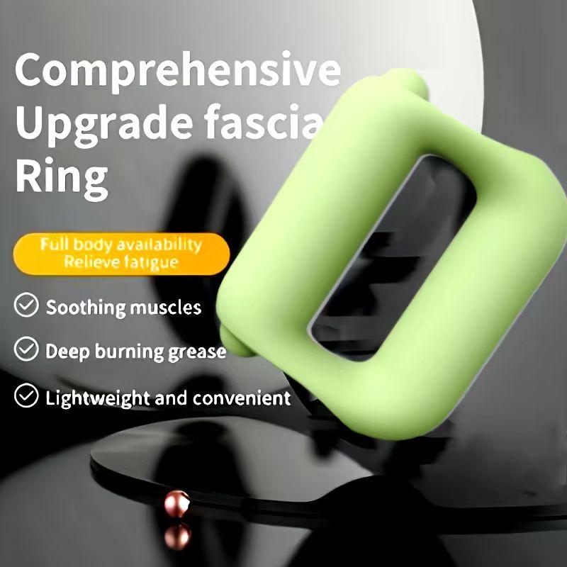 New Magic Ring Mini Massage Gun Myofascial Roller, Muscle Relaxation Vibration Machine, Ergonomic Design, Elastic Waistband, Home Fitness Use massage  gun  factory Perfect Present for Man/Woman/Family, Christmas Gift