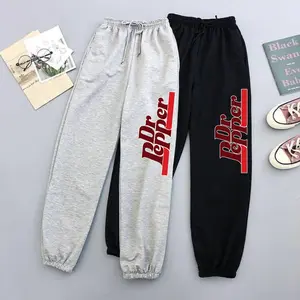 Dr Pepper Sweatpants, Soda Pop Princess Sweatpants, Cute Retro Comfy Fit, soft girl retro aesthetic, soda shop inspired joggers, cute gift for her, girly comfy streetwear, retro mascot lounge pants, spooky season comfy wear, soda lover streetwear