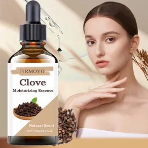 3.38 oz Pure Clove Essential Oil, Contains Natural Extracts, Fragrance-Free, Hypoallergenic Moisturizing & Firming Oil, Suitable for Light Beige Skin & Hair Care - Diffusers, Aromatherapy, Unisex Multi Use Oil