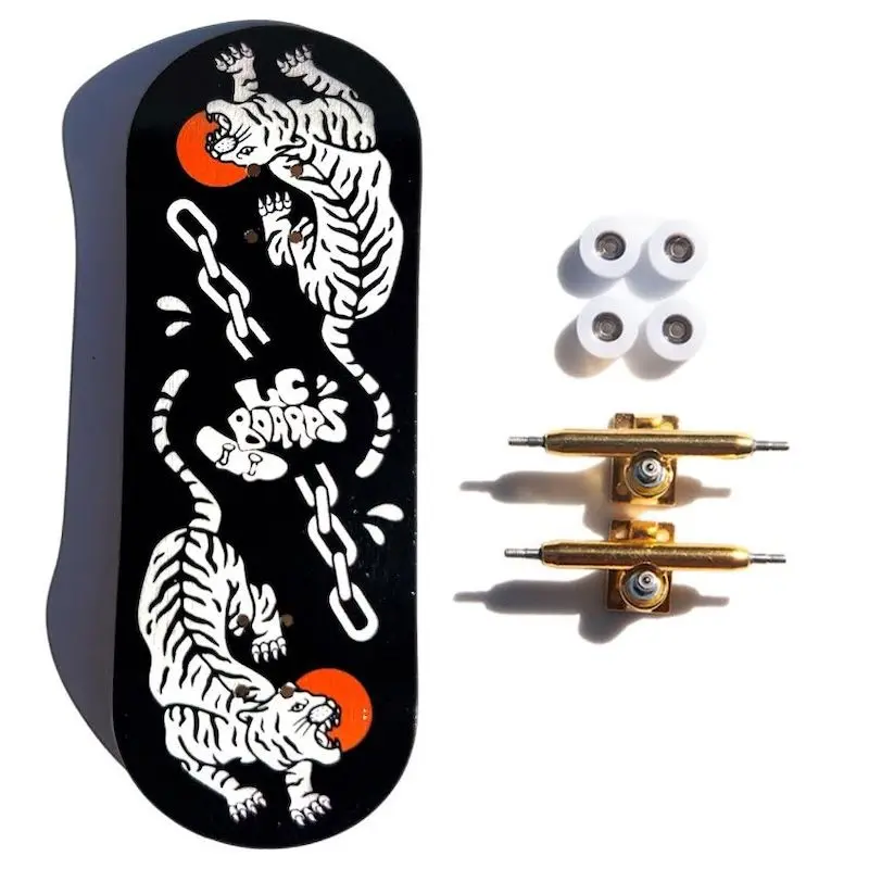 LC Boards Tiger 98x34 Complete Fingerboard