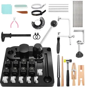 Ring Bender, Ring Bending Tool Set for Spoon Heavy Duty with Jewelry Spoon Making Tool, DIY Maker Machine