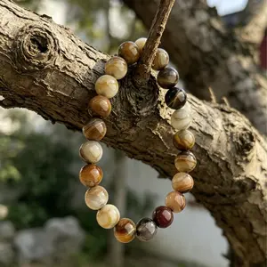 Agate Crystal Bracelet/Anklet, Jewelry Accessory, 10 mm