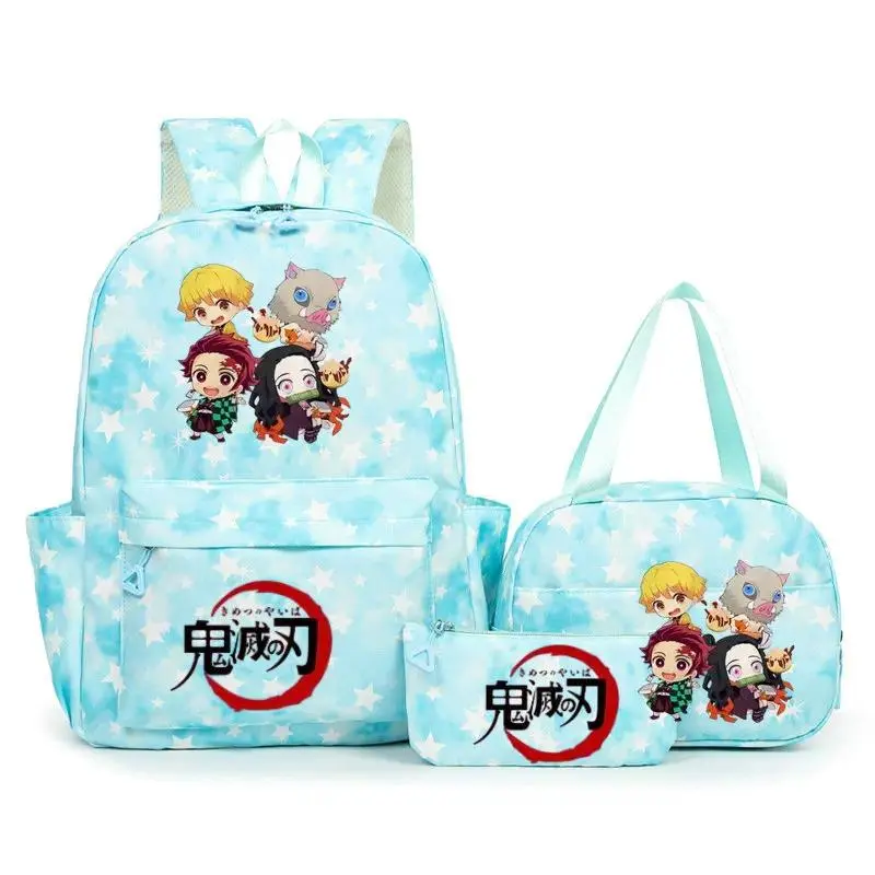 Demon Slayer Nezuko Kamado School Bags Girls Teens Youth School Backpack Travel School Students Laptop Backpack