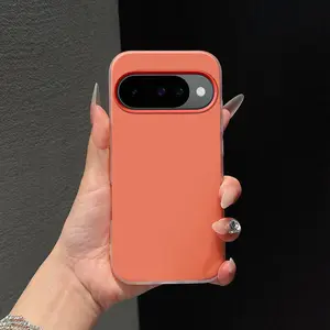 Suitable for Google phone cases, suitable for Google Pixel 7, 8, 9, 10a, Pro, Pro XL series models, available in multiple colors, minimalist style, Protective, clean, new model in 2026.
