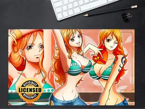 0 n-e P! e ce Straw hat Anime Mouse Pad / Playmat Officially Licensed Brand New