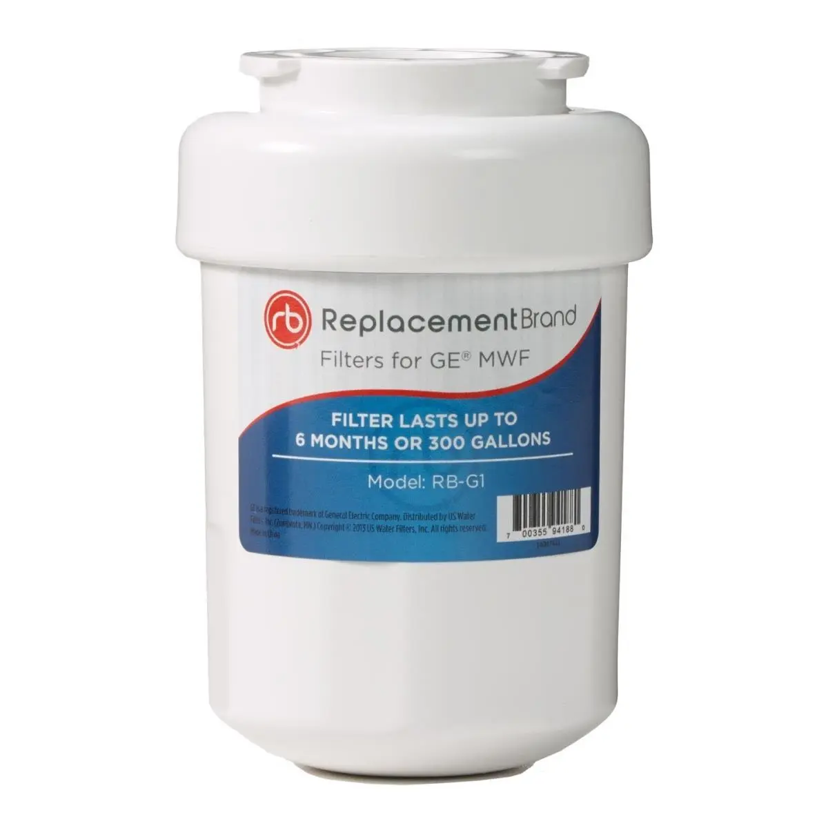212 MAIN RB-G1 Household Comparable Refrigerator Water Filter - ANSI/NSF 42 Certified, Low Cost Alternative to Frigidaire WFCB/WF1CB & Water Sentinel WSF-1, Commercial-Grade for Pet Fish Aquatic Pumps & Filters, Wsf-2, Pure Comparable Refrigerator Water F