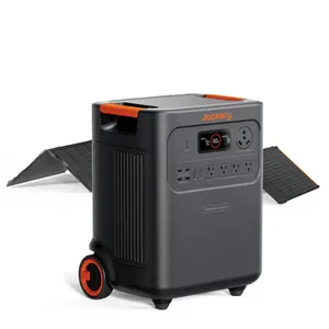 Summervibes: Jackery HomePower 3600 Plus Portable Power Station and 500X Solar Panel, 3580Wh Solar Generator, 3600W AC Output for Emergencies, Power Outages, Camping