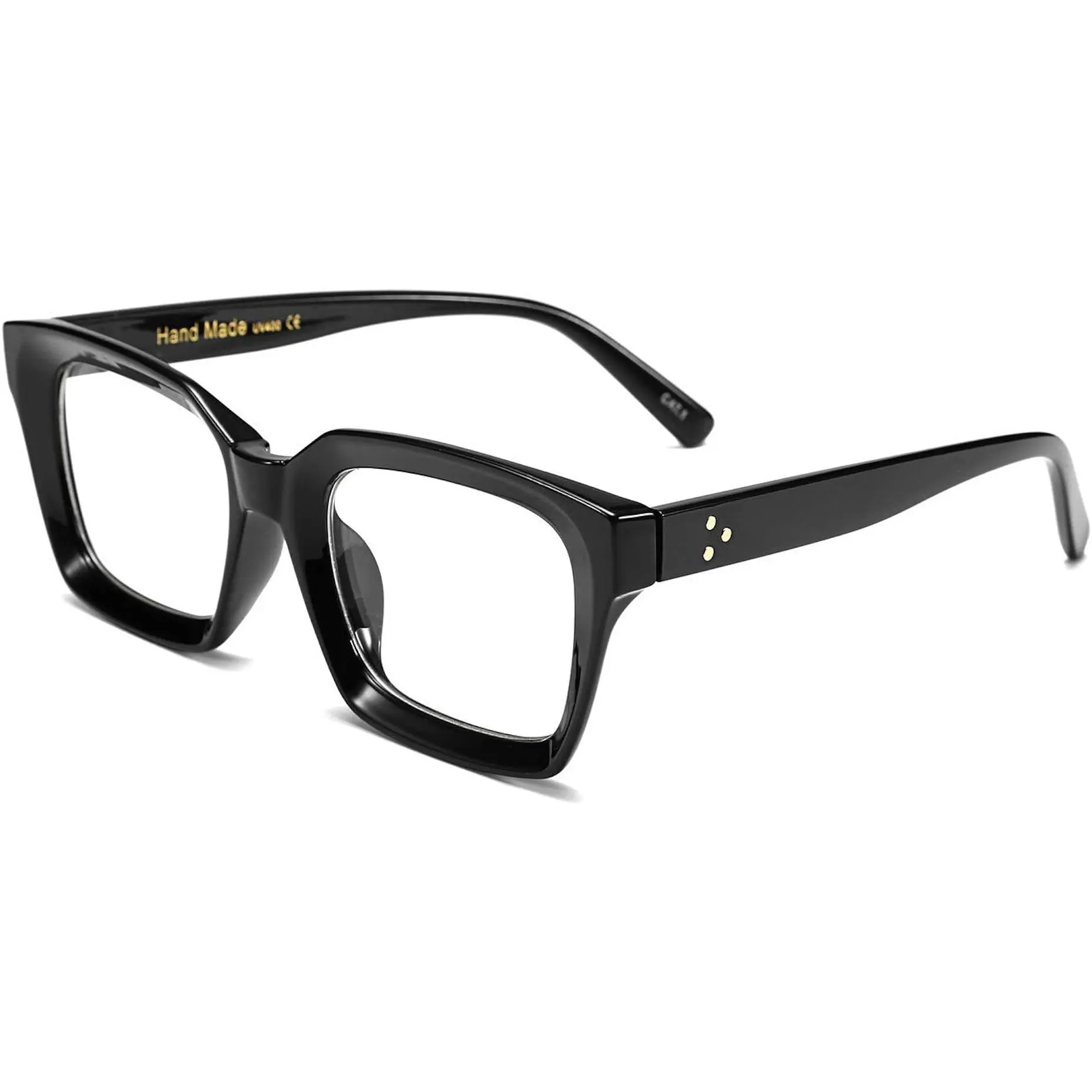 FEISEDY Glasses Frame Womens, Square Thick Eyeglasses Frame, Classic Eyewear for Men B2461 FEISEDY Glasses Frame Womens, Square Thick Eyeglasses Frame, Classic Eyewear for Men B2461